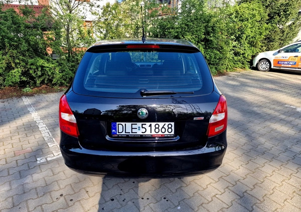 Skoda Fabia cena 17999 przebieg: 168000, rok produkcji 2008 z Wrocław małe 211